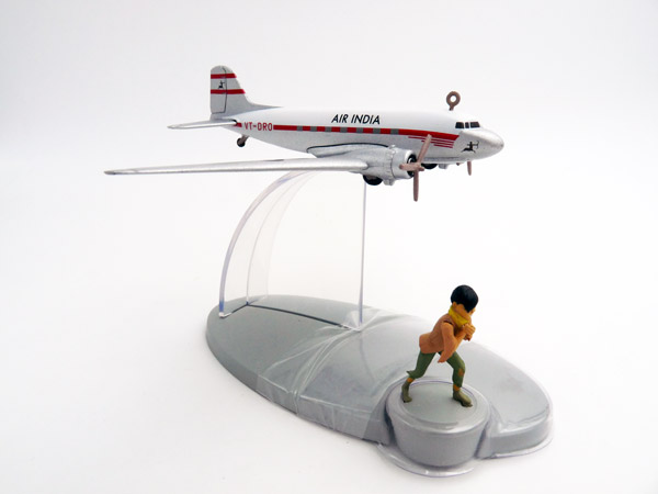 tintin-moulinsart-Douglas-DC3-Tchang-Air-India-Tim-und-Struppi