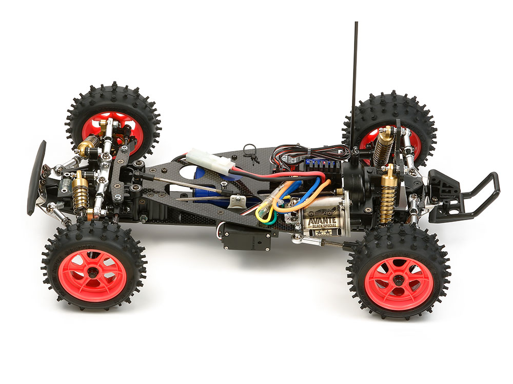 tamiya-47390-2-Avante-4wd-2011-Black-Special-limited-edition-Retro-Vintage-RC-Buggy