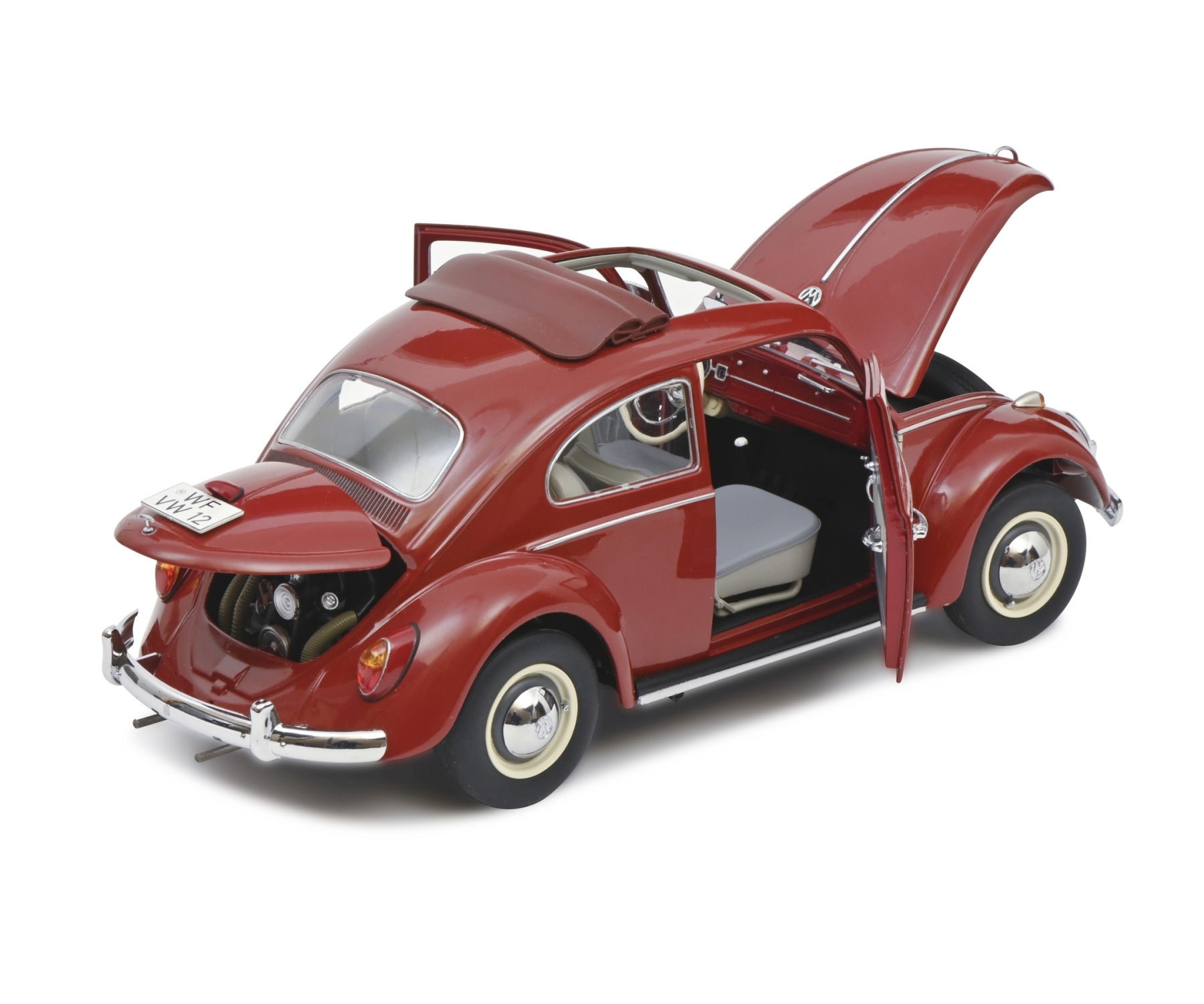 schuco-450043300-6-VW-Käfer-Faltdachlimousine-1963-rubinrot