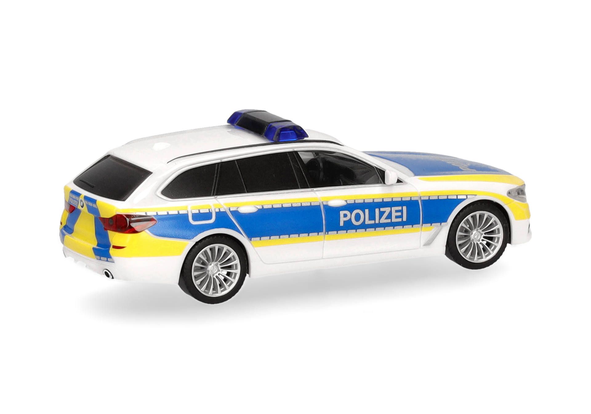 herpa-097765-2-BMW-5er-Touring-Polizei-Niedersachsen-weiß-blau-gelb