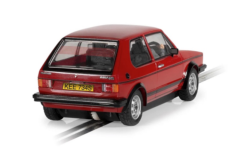 scalextric-C4490-2-Volkswagen-VW-Golf-I-GTI-rot-Rabbit-Renngolf-Gruppe-H-hinten