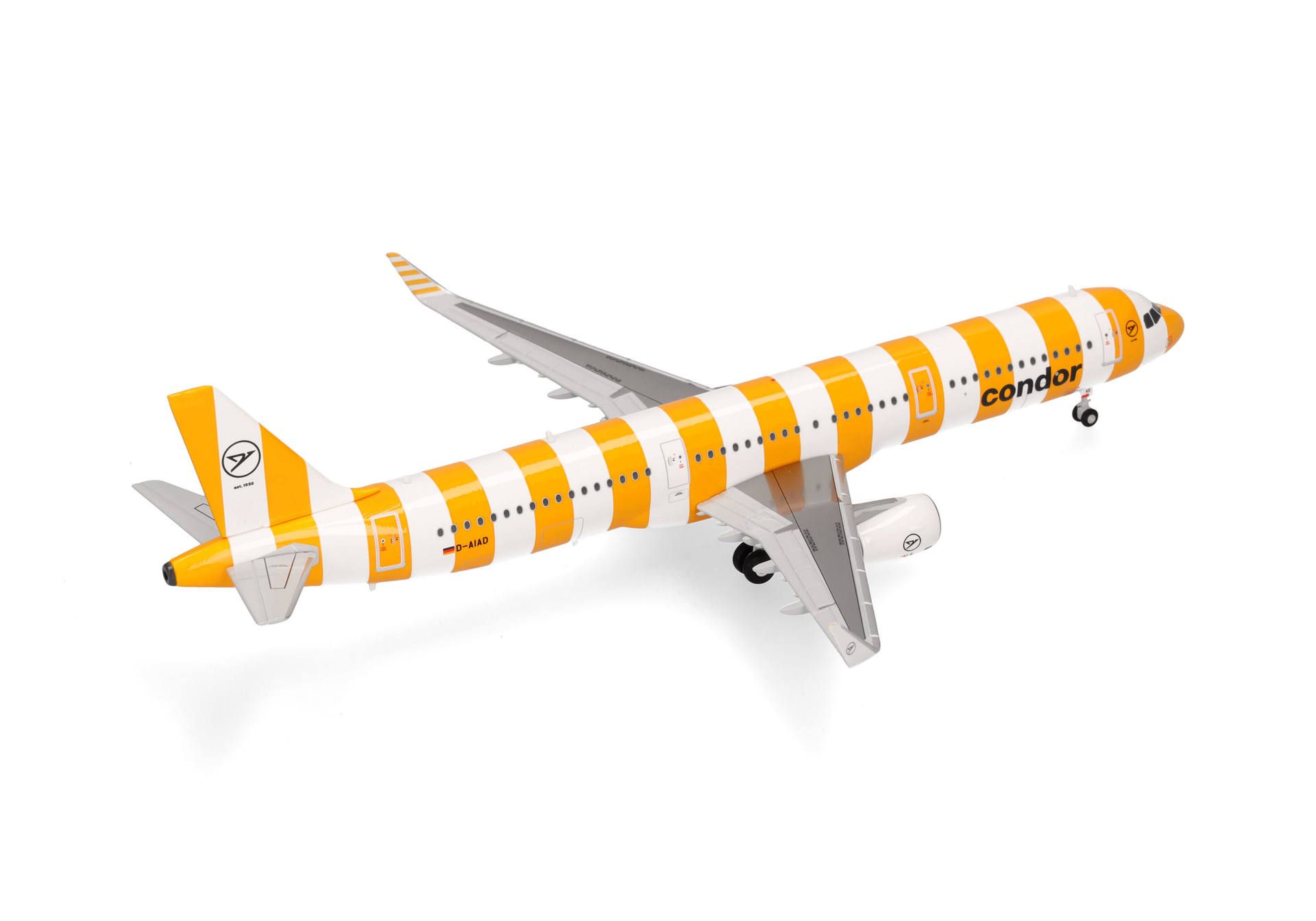 herpa-572576-2-Condor-Airbus-A321-Sunshine-D-AIAD-gelb-gestreift-Ferienflieger-Urlaubsstimmung-hinten herpa-572576-2-Condor-Airbus-A321-Sunshine-D-AIAD-gelb-gestreift-Ferienflieger-Urlaubsstimmung-hinten