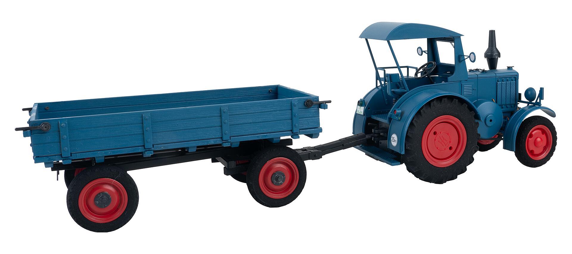 pola-331620-2-Lanz-Bulldog-mit-Anhänger-Heckansicht pola-331620-2-Lanz-Bulldog-mit-Anhänger-Heckansicht