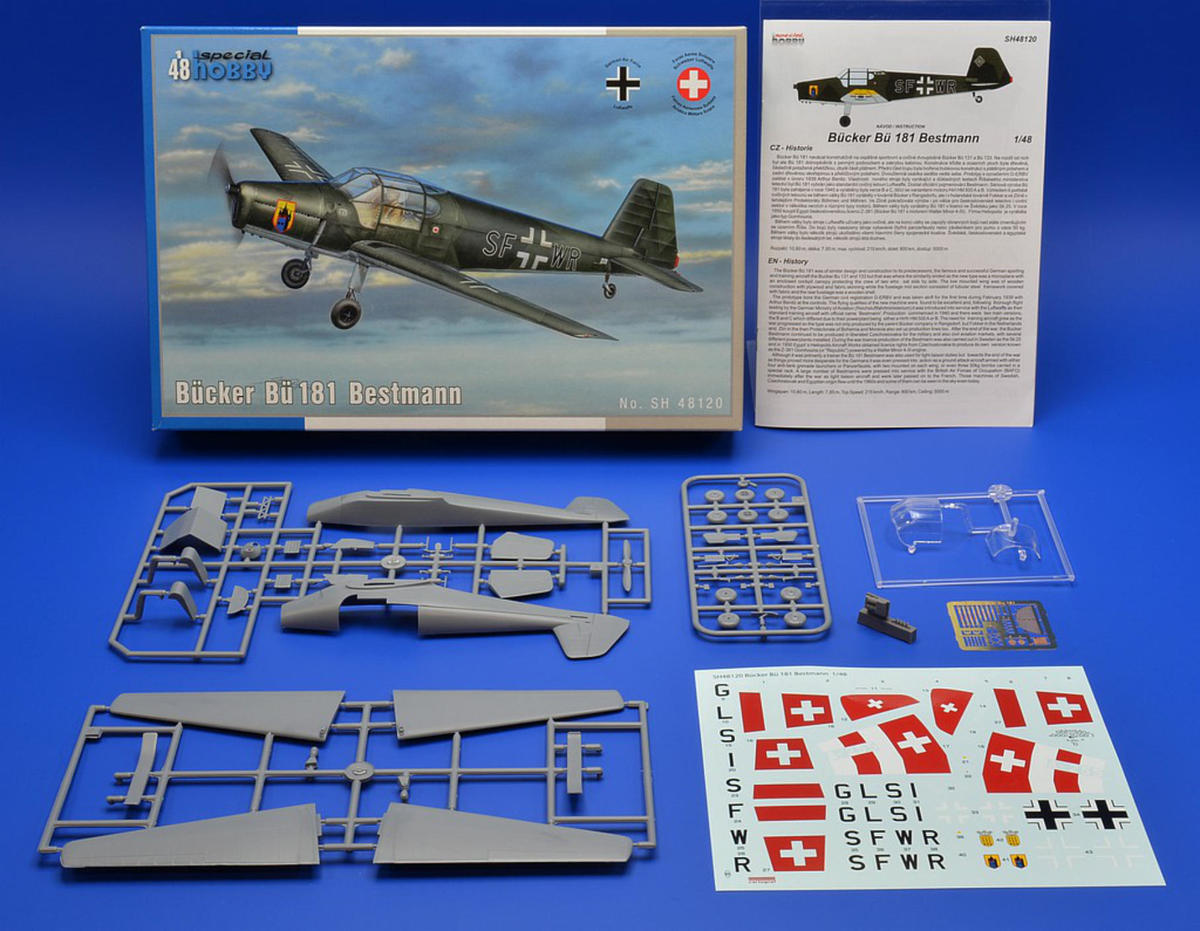 specialhobby-SH48120-2-Bücker-Bü181-Bestmann