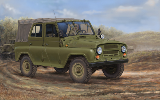 trumpeter-02327-1-Soviet-UAZ-469-all-terrain-vehicle