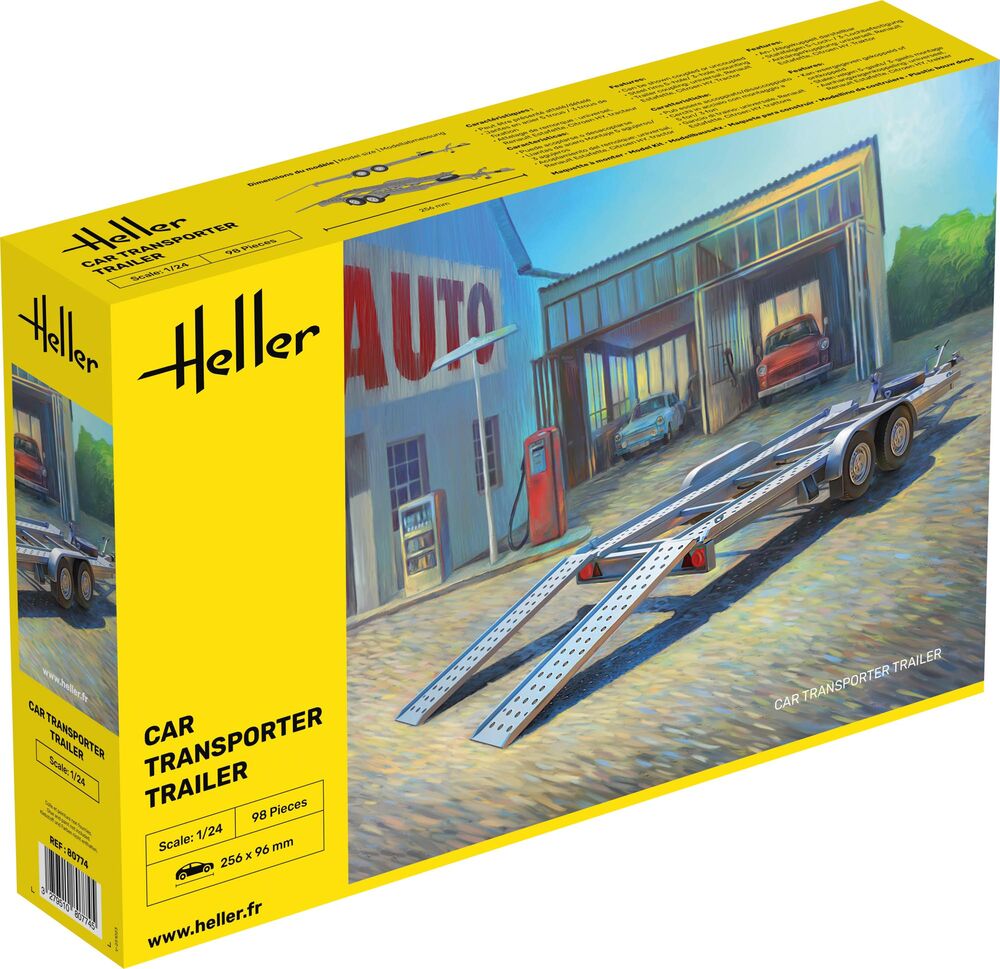heller-80774-1-Car-Transporter-Trailer-Autoanhänger-Fahrzeugtransporte heller-80774-1-Car-Transporter-Trailer-Autoanhänger-Fahrzeugtransporte