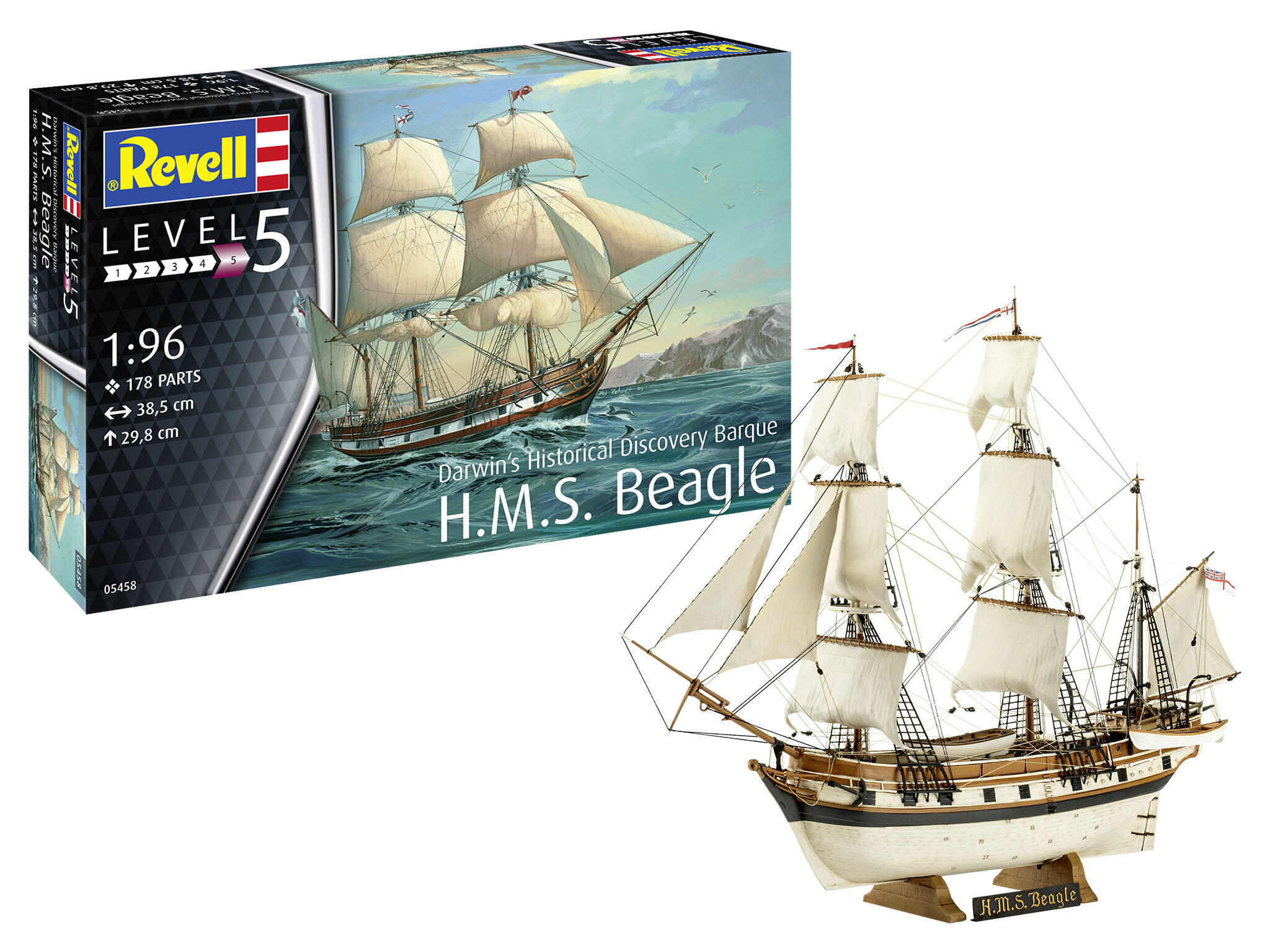 revell-05458-HMS-Beagle-Darwins-historical-discovery-barque-Segelschiff revell-05458-HMS-Beagle-Darwins-historical-discovery-barque-Segelschiff