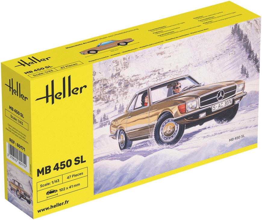 heller-80171-1-Mercedes-450-SL-R-107 heller-80171-1-Mercedes-450-SL-R-107