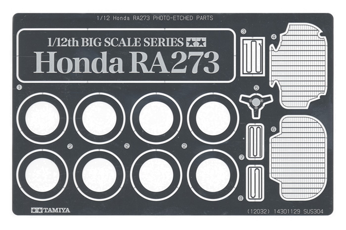 Tamiya Honda RA273 (mit Photoätzteilen) #12032