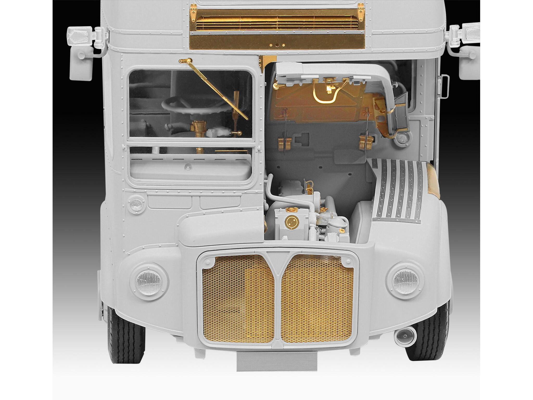 Revell-07720-4-London-Bus-Limited-Platinum-Edition-Fronthaube
