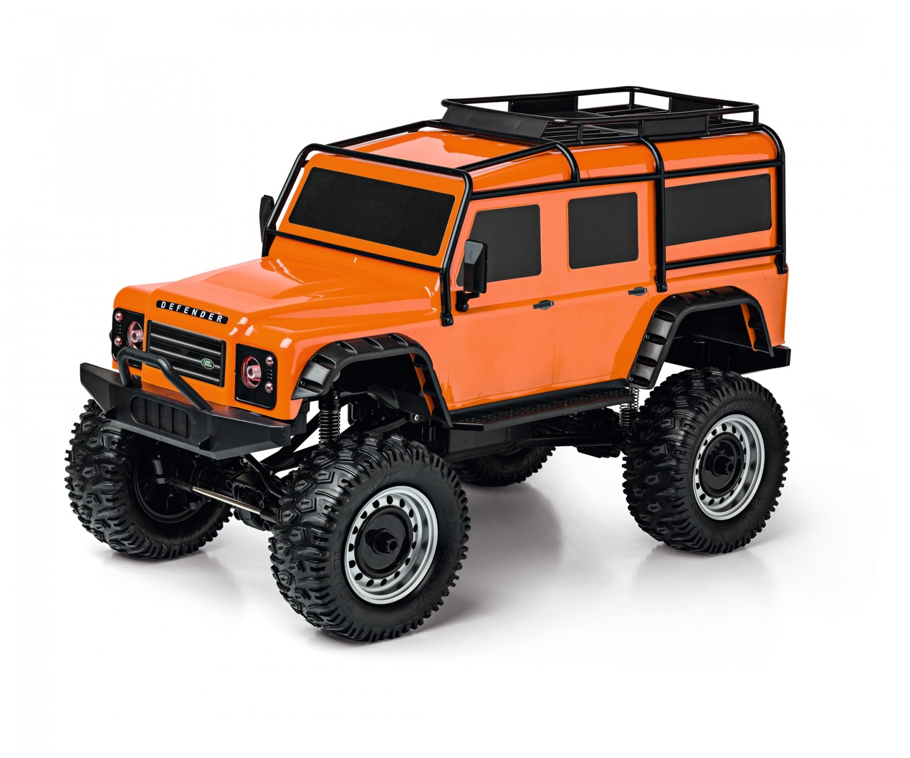 carson-500404171-2-Land-Rover-Defender-100-RTR-orange-Rock-Crawler-ferngesteuertes-Modell