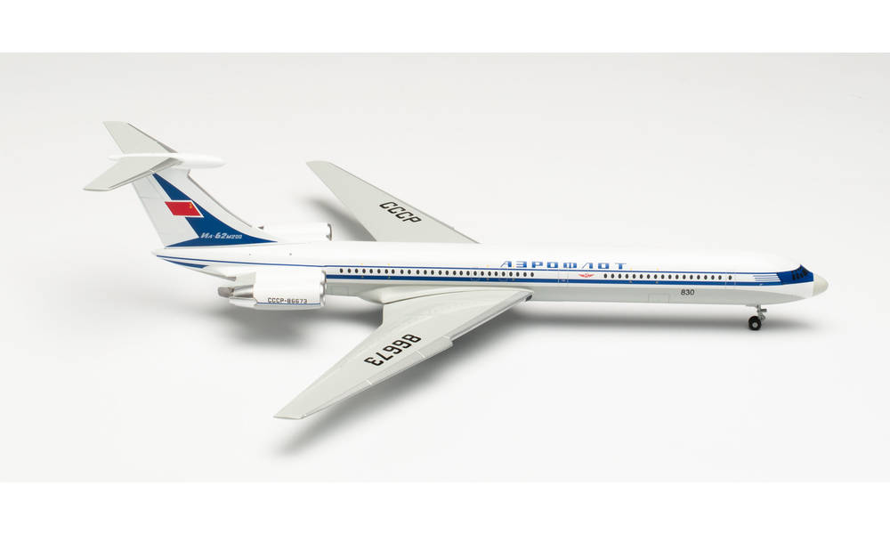 herpa-571524-Aeroflot-Ilyushin-IL-62M-50th-Anniversary-Le-Bourget-1971-CCCP-86673