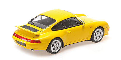 Minichamps-155061120-3-Porsche-911-RS-993-speedgelb-1994-hinten