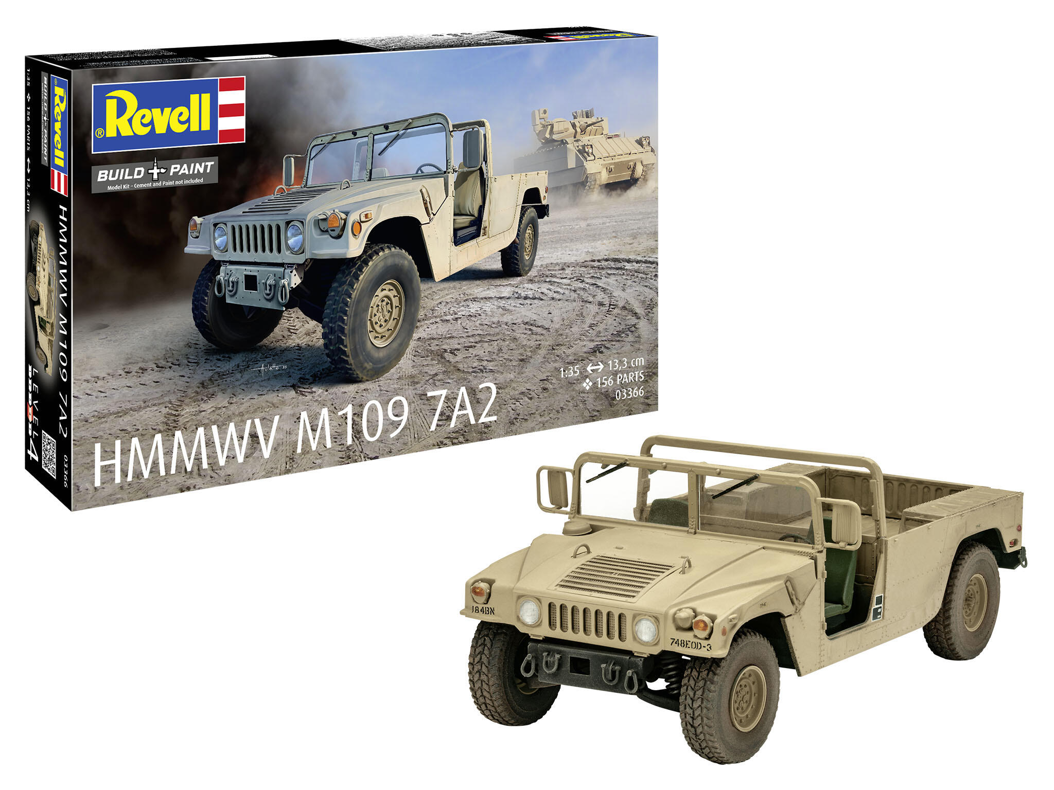 revell-03366-HMMWV-M109-7A2-Militär-Hummer-Peterslahr revell-03366-HMMWV-M109-7A2-Militär-Hummer-Peterslahr