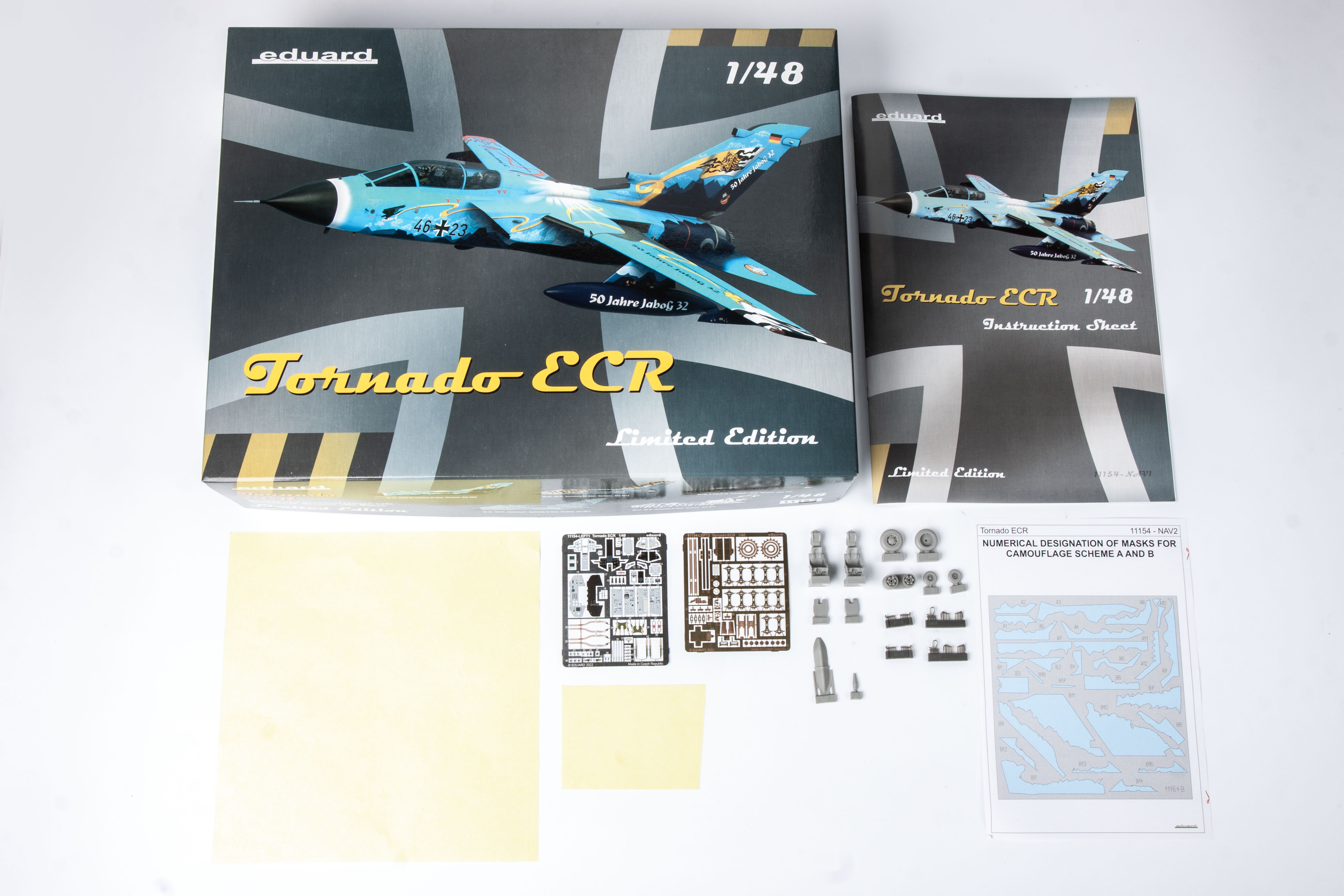 eduard-11154-2-Panavia-Tornado-ECR-Deutsche-Luftwaffe-limited-edition-Bausatz