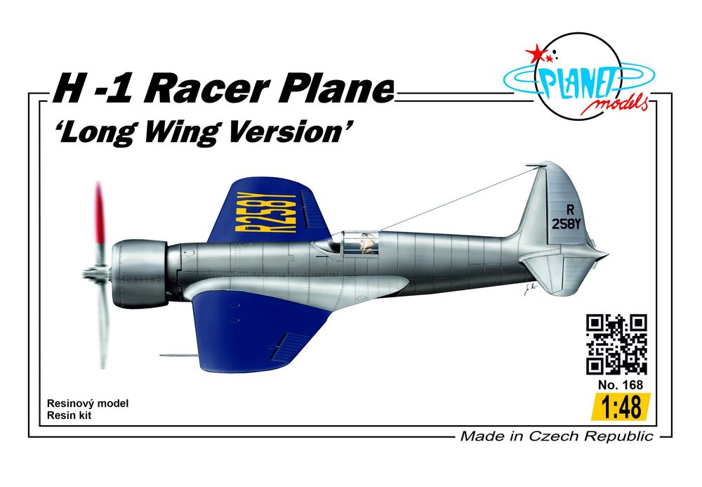 planet-models-168-Hughes-H-1-Racer-Long-Wing-Version-Airplane planet-models-168-Hughes-H-1-Racer-Long-Wing-Version-Airplane