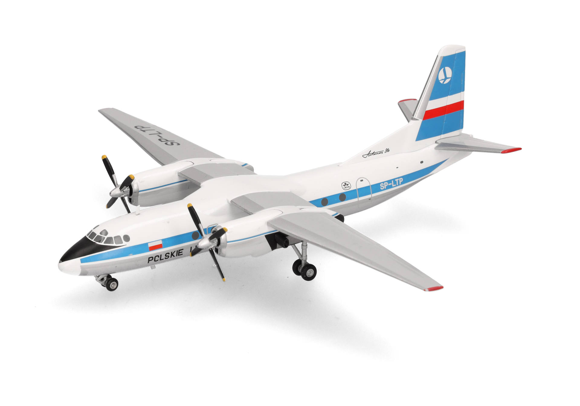herpa-572996-1-LOT-Polish-Airlines-Antonov-AN-24V-Registration-SP-LTP-Polskie-Linie-Lotnicze herpa-572996-1-LOT-Polish-Airlines-Antonov-AN-24V-Registration-SP-LTP-Polskie-Linie-Lotnicze
