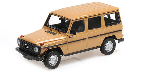 minichamps-155038104-1-Mercedes-Benz-G-Modell-W460-LWB-langer-Radstand-1980-beige-braun