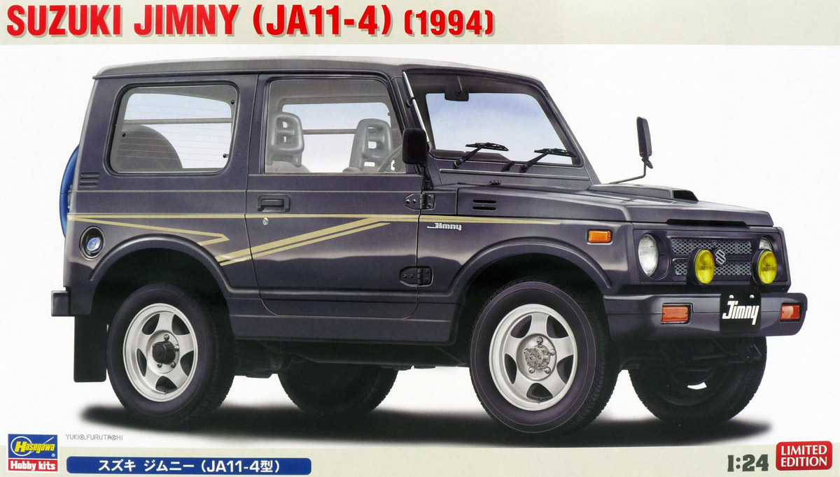 Hasegawa-20784-Suzuki-Jimny-JA11-4-1994-Geländewagen-Klassiker