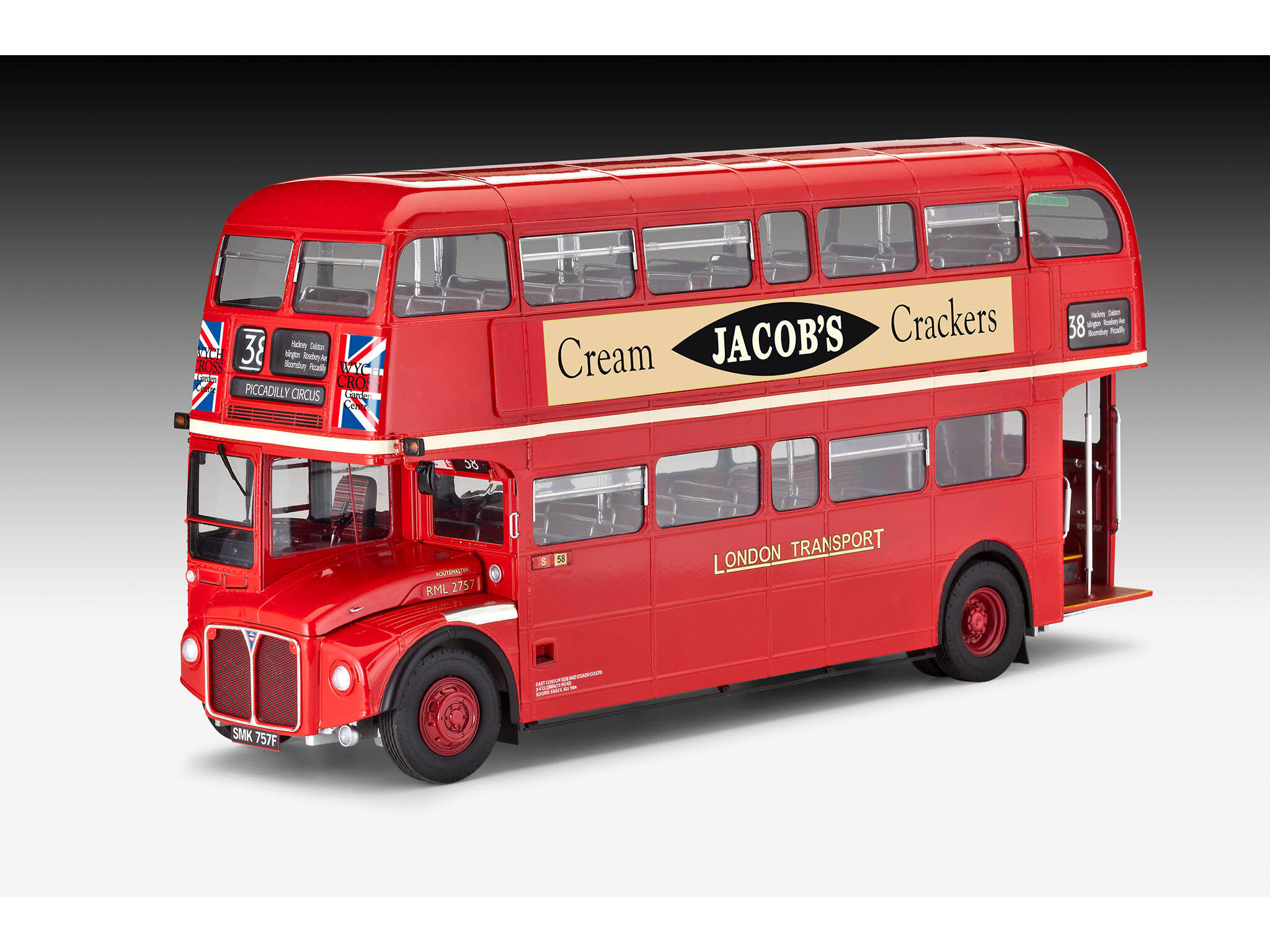 Revell-07720-9-London-Bus-Limited-Platinum-Edition-Modell-Miniatur