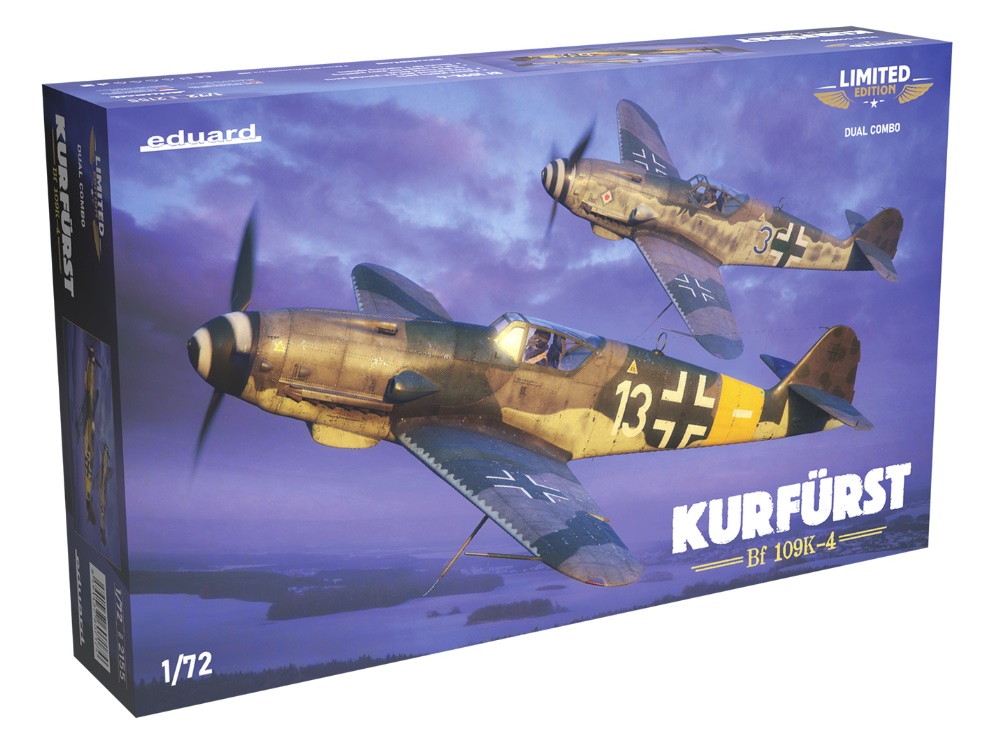 Eduard-2155-1-Kurfürst-Messerschmitt-Bf-109K-4-dual-combo-limited-edition-Modellbausatz