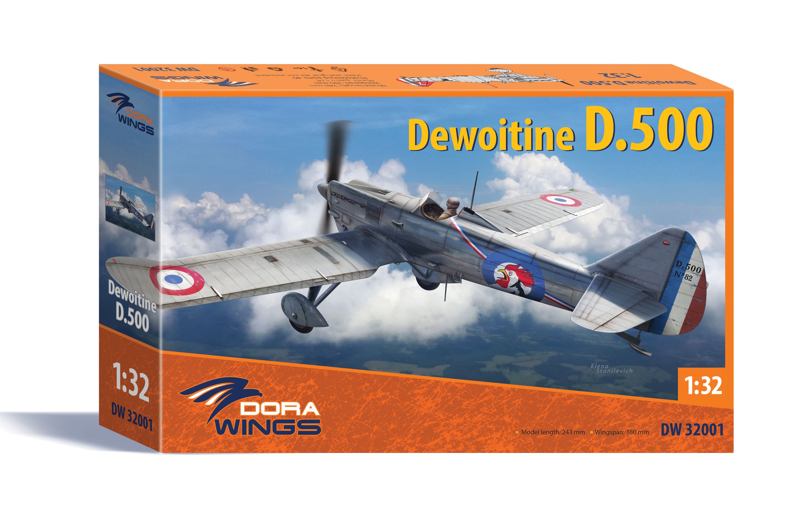 dorawings-DW32001-Dewoitine-D500