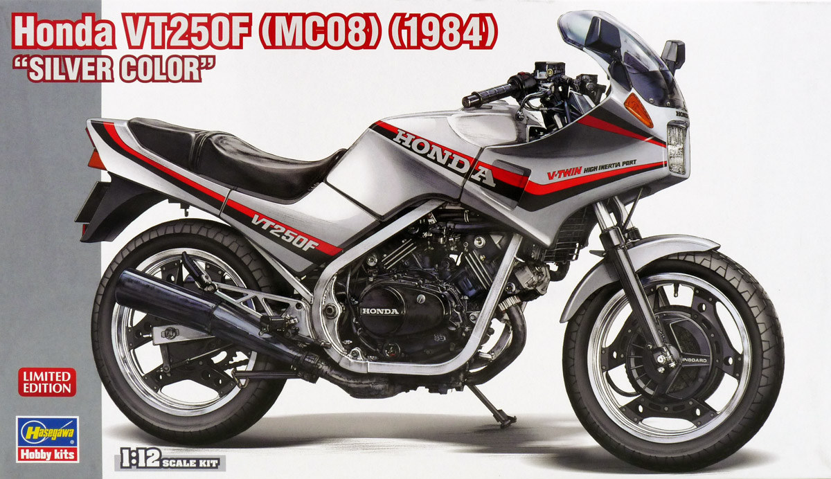 hasegawa-21771-Honda-VT250F-MC08-1984-Silver-Color-80er-Jahre-Kultbike