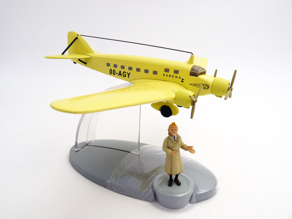 tintin-moulinsart-Avion-Sabena-Savoia-Marchetti-SM-83-mit-Tim-und-Struppi