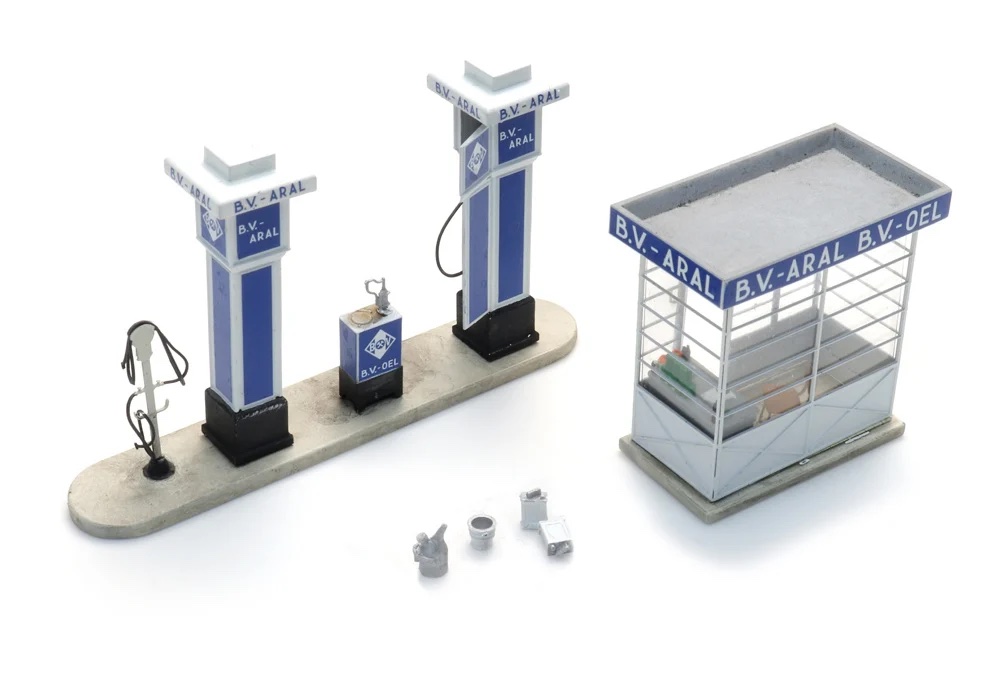artitec-387632-4-Aral-Tankstelle-Tankstation-50er-60er-Jahre-Retro-VIntage