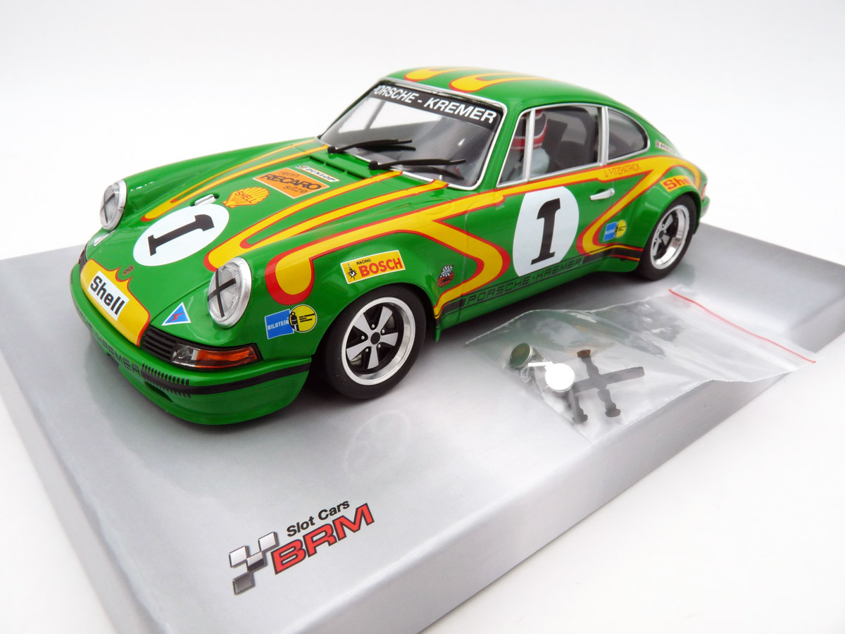 BRM-217-1-Porsche-911-S-2-5-Kremer-Racing-Team-European-GT-Trophy-1972-Winner-John-Fitzpatrick-vorne
