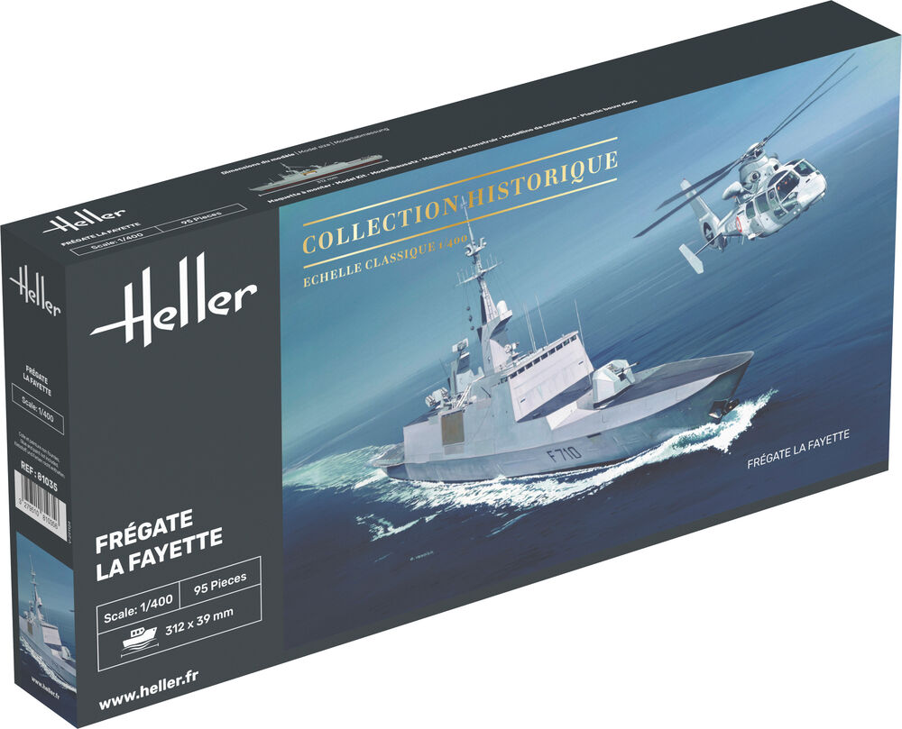 heller-81035-1-Fregatte-La-Fayette-Frankreich