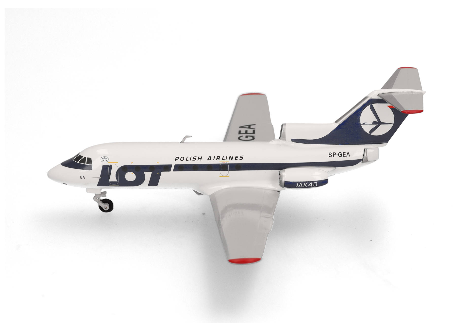 herpa-573139-2-LOT-Polskie-Airlines-Yakovlev-Yak-40-Registration-SP-GEA