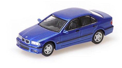 minichamps-870020301-BMW-M3-E36-blaumetallic-Limousine-viertürig-1994