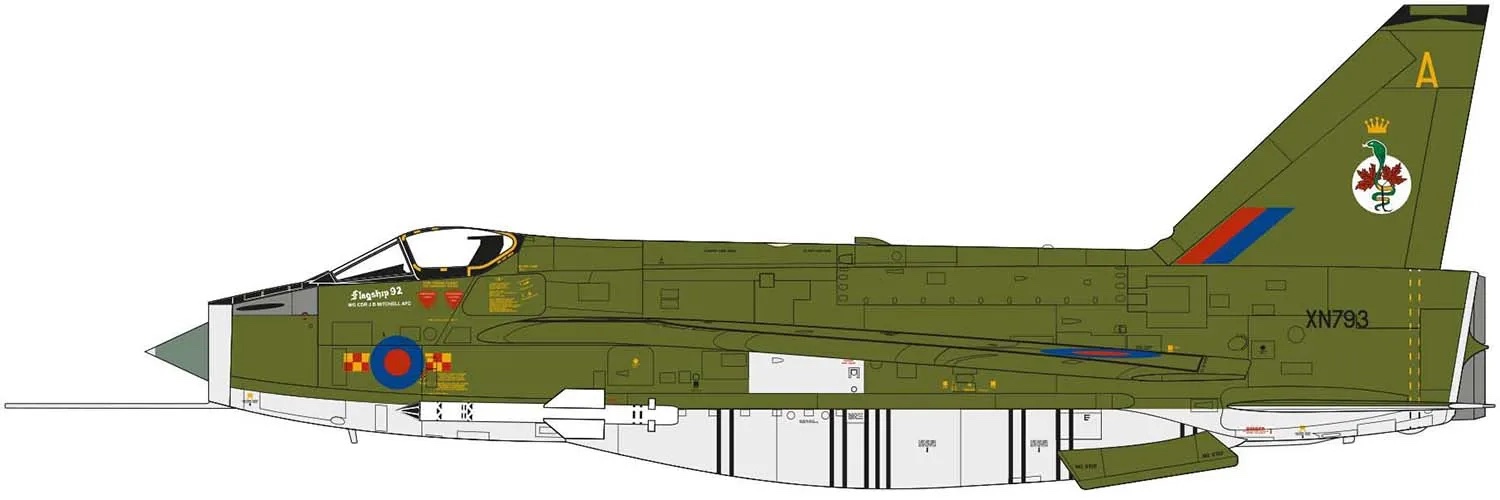 airfix-A04054A-3-English-Electric-Lightning-F2A-Gütersloh-Royal-Air-Force-1973