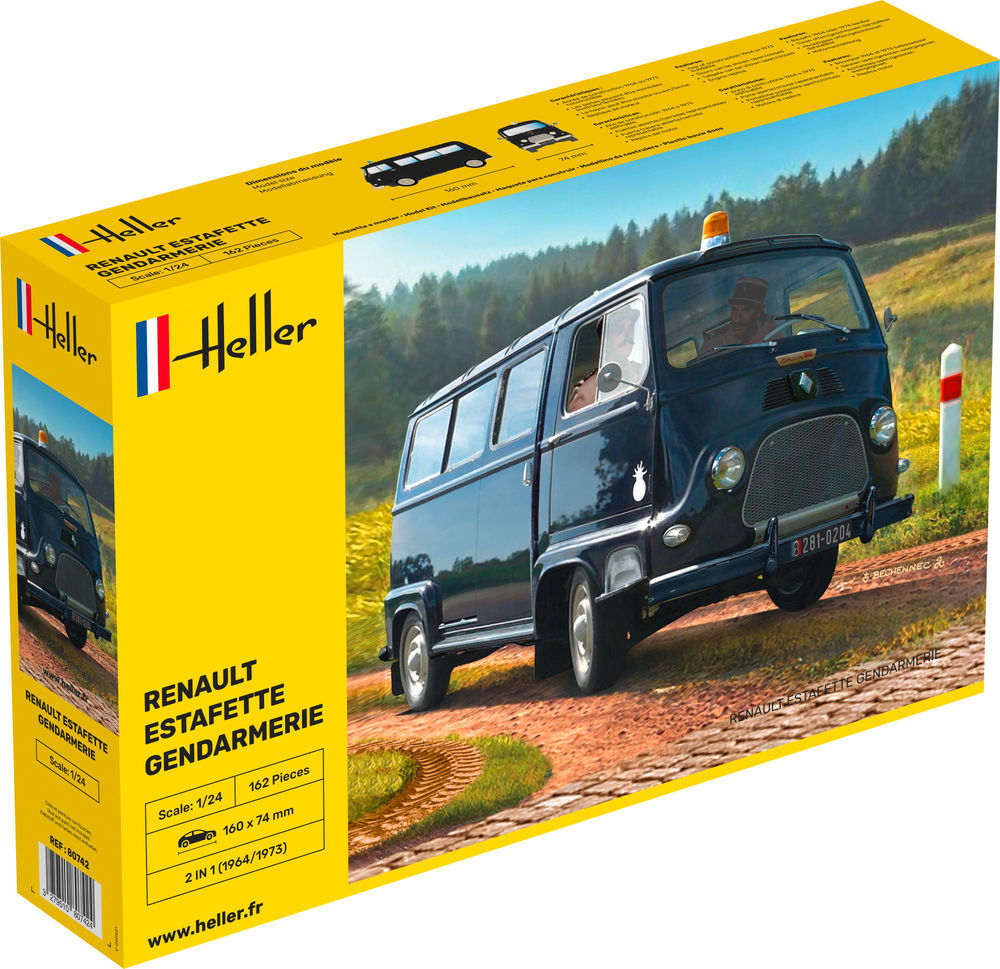 heller-80742-Renault-Estafette-Gendarmerie-Polizei-Frankreich-1964-1973 heller-80742-Renault-Estafette-Gendarmerie-Polizei-Frankreich-1964-1973