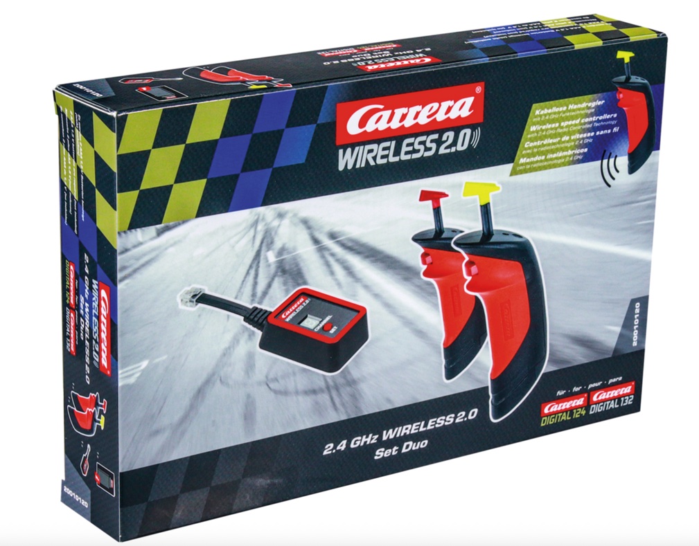 carrera-20010120-Doppelset-Wireless-2-0-Handregler-Controller-kabellos-Rennbahn