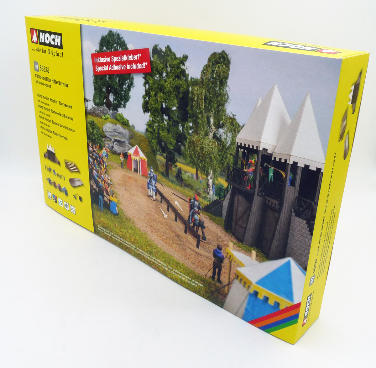 Noch-66828-1-micro-motion-Ritterturnier-Bausatz