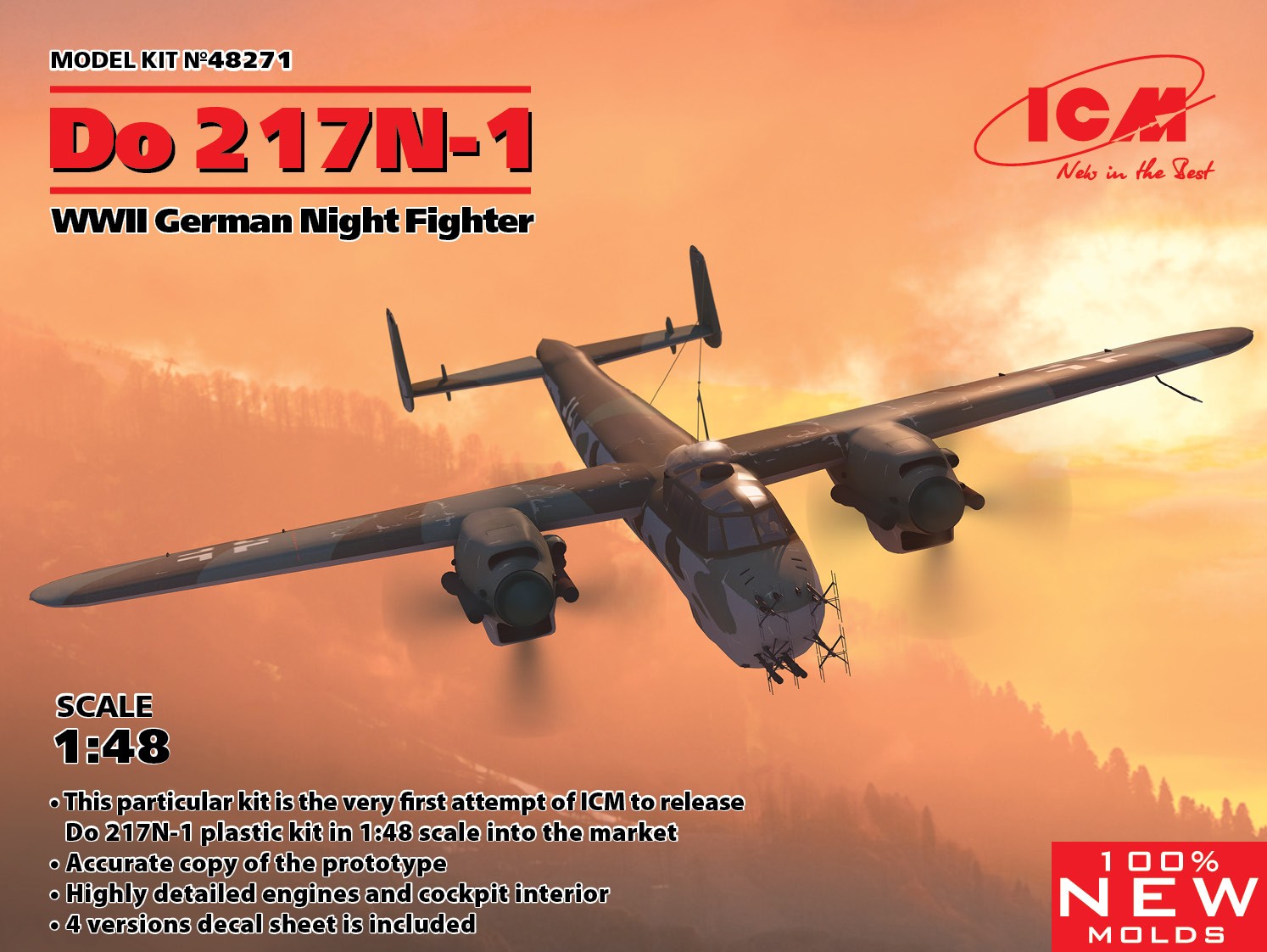 icm-48271-1-Dornier-Do-217N-1-Deutscher-Nachtjäger-WWII icm-48271-1-Dornier-Do-217N-1-Deutscher-Nachtjäger-WWII
