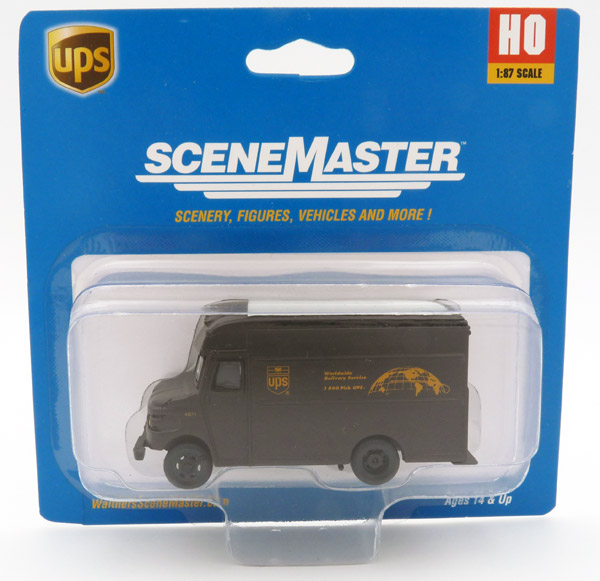 walthers-UPS-Lieferwagen-Paketdienst-Bow-Tie-Lackierung