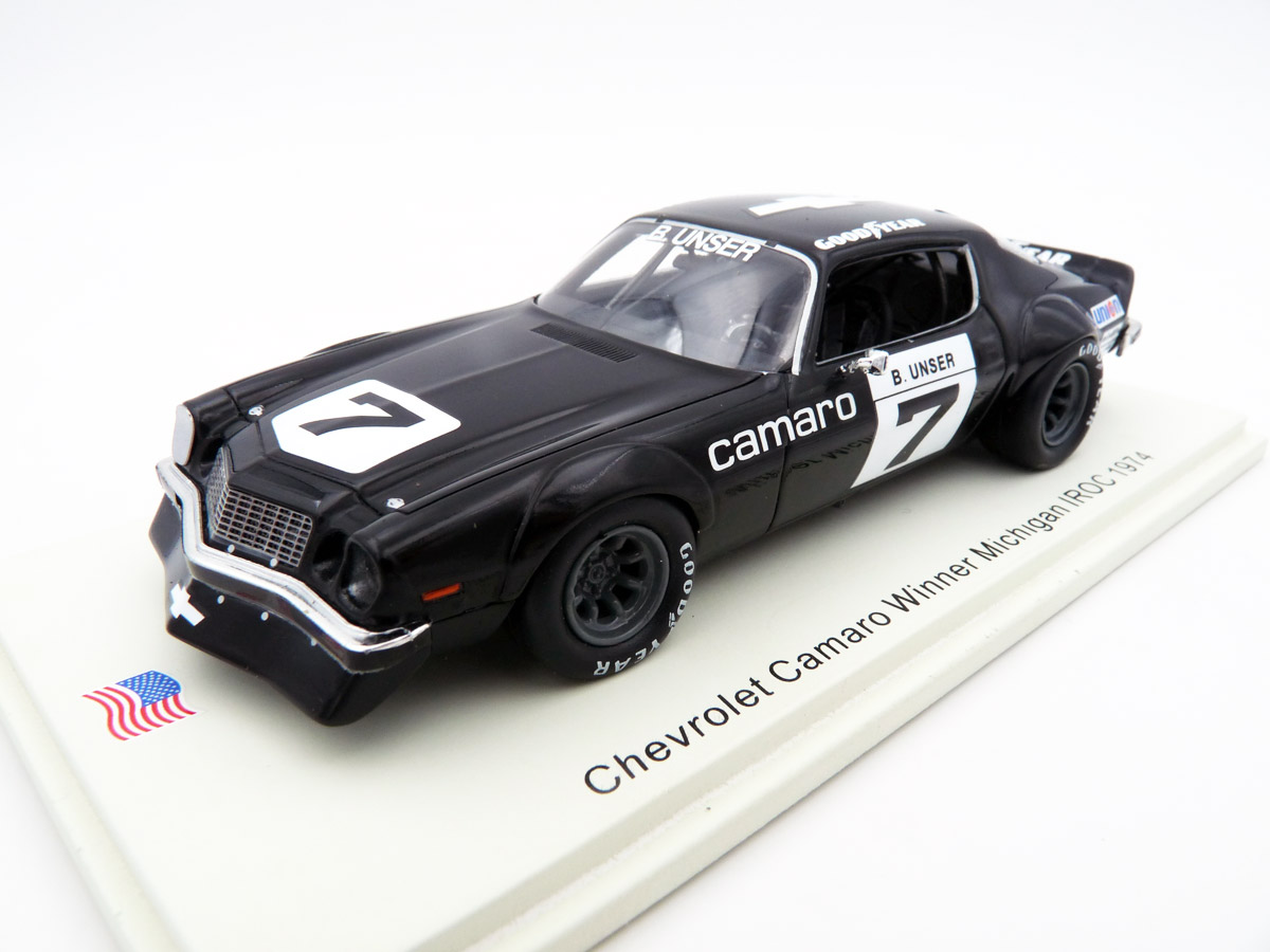 spark-US171-1-Chevrolet-Camaro-Winner-Michigan-IROC-1974-front