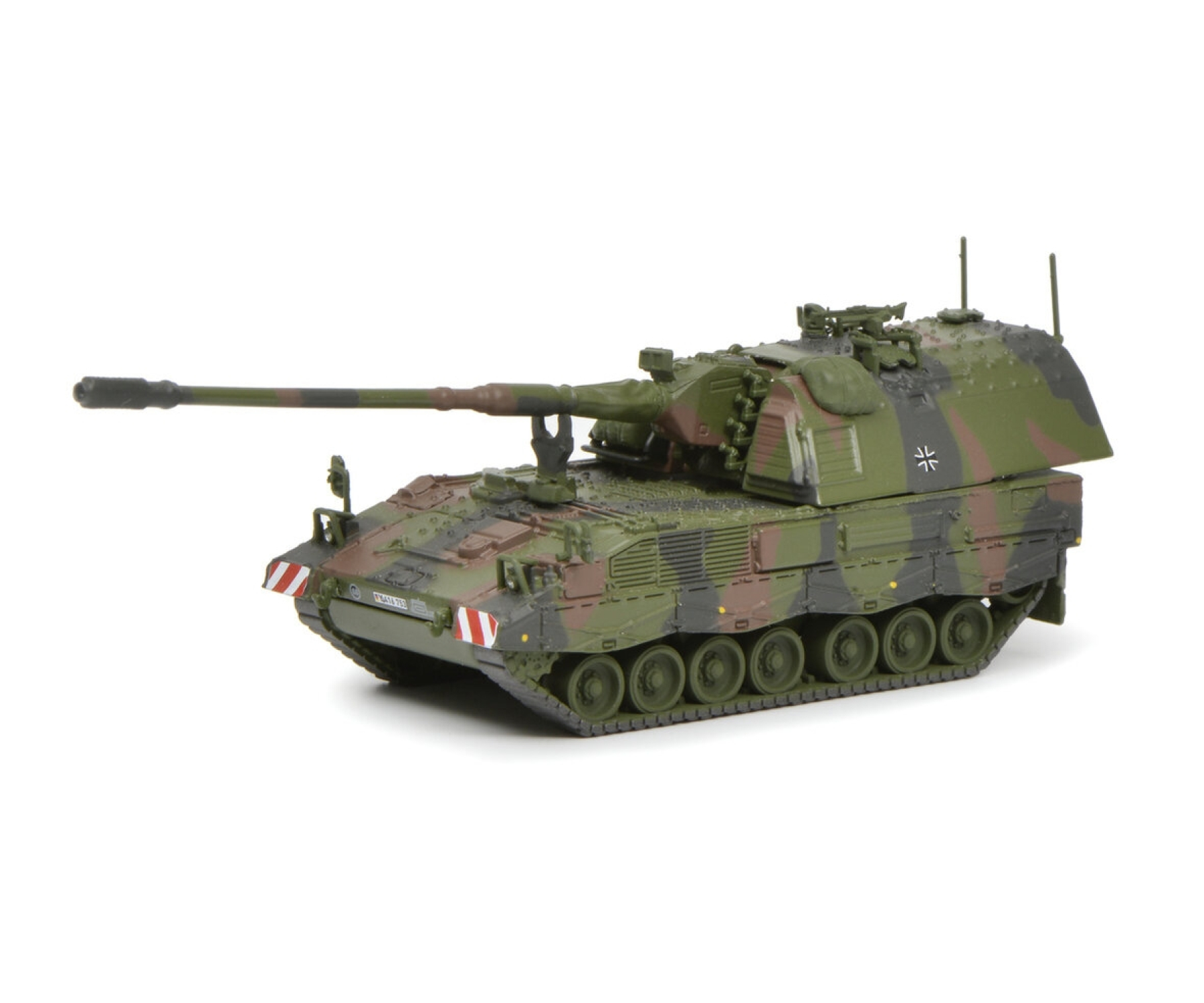 Schuco-452683104-PZH-2000-Panzerhaubitze-Deutsche-Bundeswehr-tarnfleck