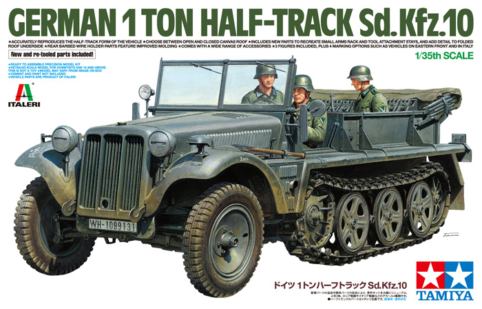 tamiya-37016-2-Deutsches-Sd-Kfz-10-D7-Halbkette-leichter-ZgKw-mit-drei-Figuren