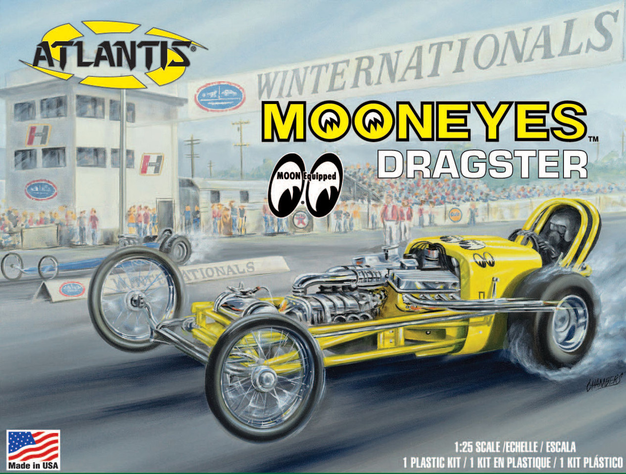 atlantis-H1223-Mooneyes-Dragster-Vintage-model-kit