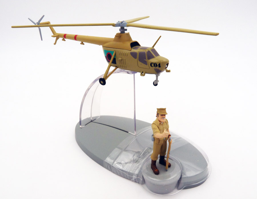 tintin-moulinsart-Mil-Mi1-Militärhubschrauber-Tim-und-Struppi