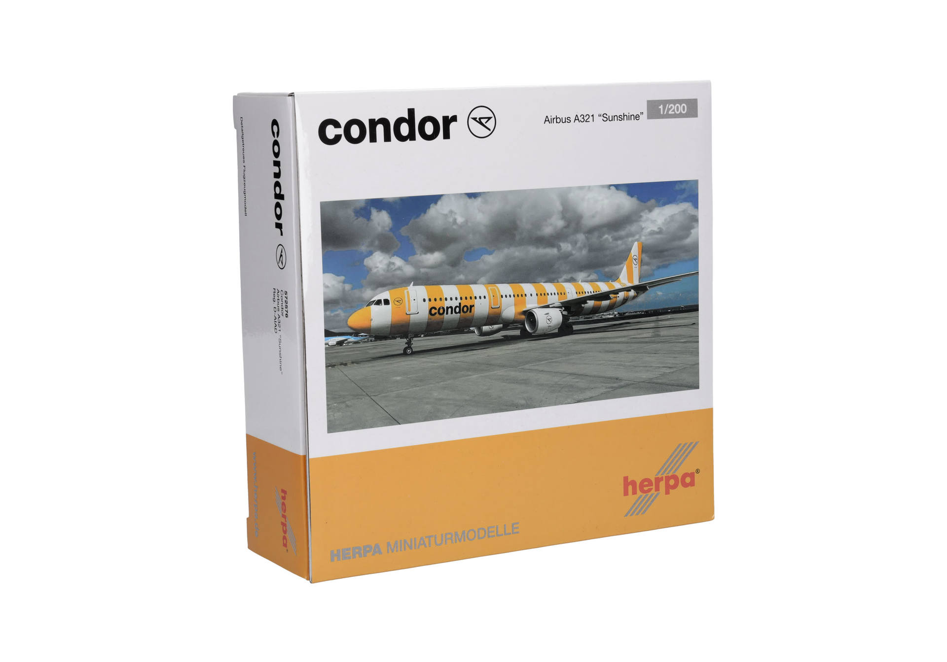 herpa-572576-4-Condor-Airbus-A321-Sunshine-D-AIAD-gelb-gestreift-Ferienflieger-Urlaubsstimmung-Kartonage herpa-572576-4-Condor-Airbus-A321-Sunshine-D-AIAD-gelb-gestreift-Ferienflieger-Urlaubsstimmung-Kartonage
