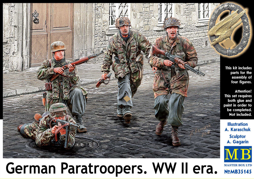 masterbox-MB35145-1-Deutsche-Fallschirmjäger-Zweiter-Weltkrieg masterbox-MB35145-1-Deutsche-Fallschirmjäger-Zweiter-Weltkrieg