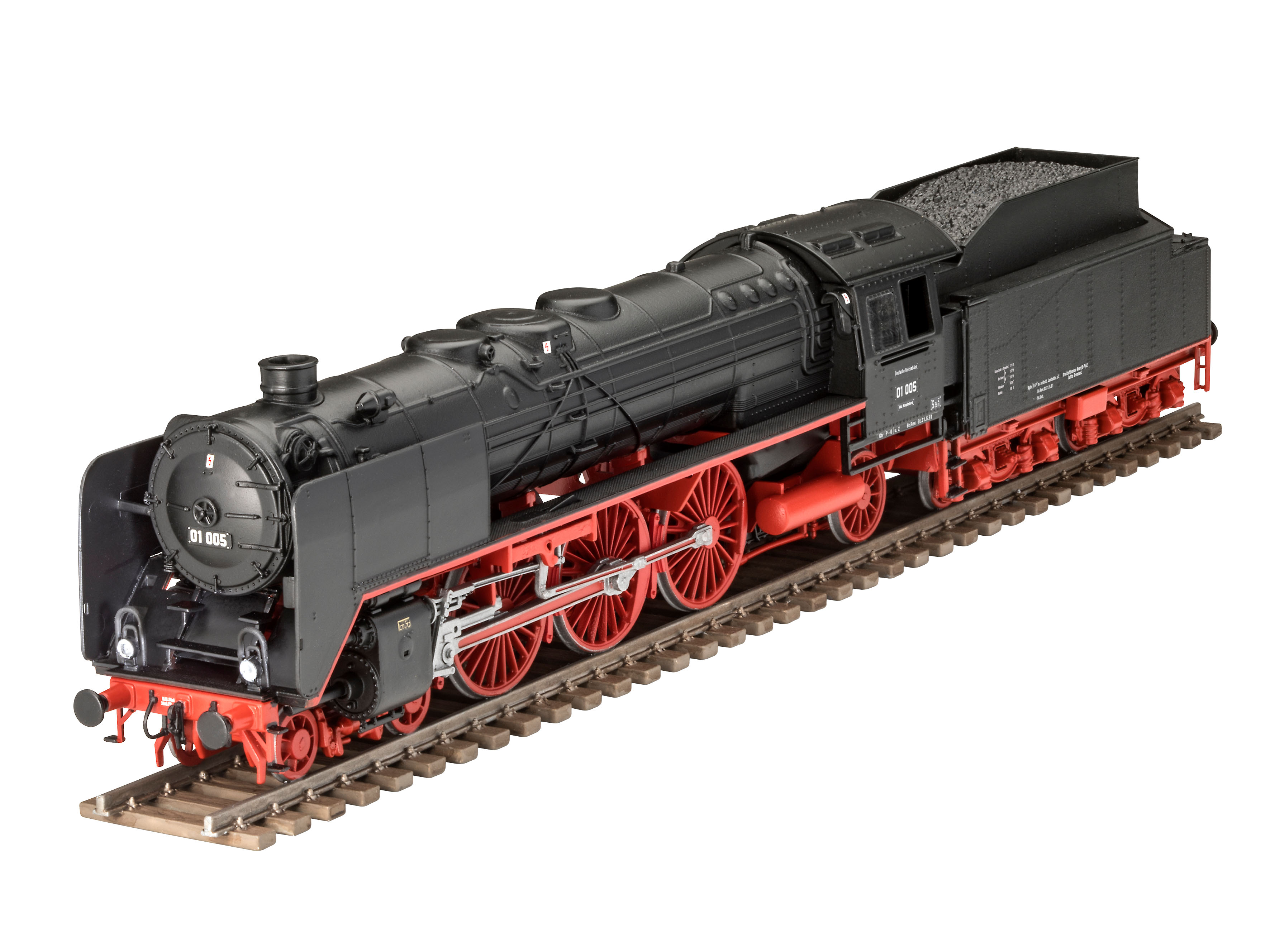 Revell-02172-2-Dampflokomotive-Baureihe-01-BR01-Tender-2-2-T32-Deutsche-Reichsbahn