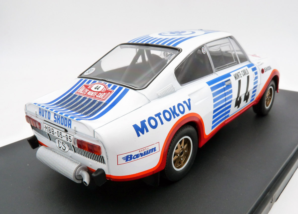 ŠKODA 130RS RALLYE Monte Carlo Nr. 44 / 1977 / 1:24 / IXO ŠKODA 130RS RALLYE Monte Carlo Nr. 44 / 1977 / 1:24 / IXO