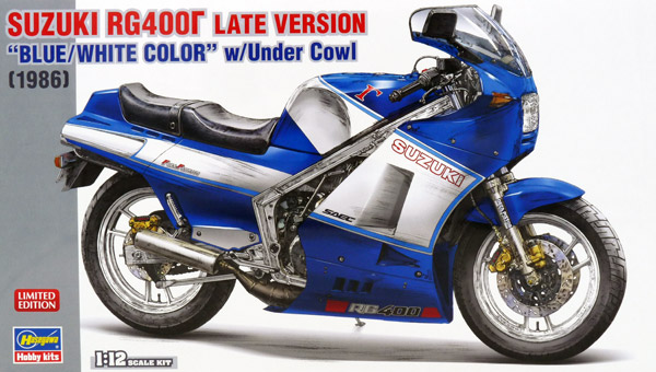 hasegawa-21739-1-Suzuki-RG400Γ-late-version-blue-white-color-w-under-cowl-1986-Gamma