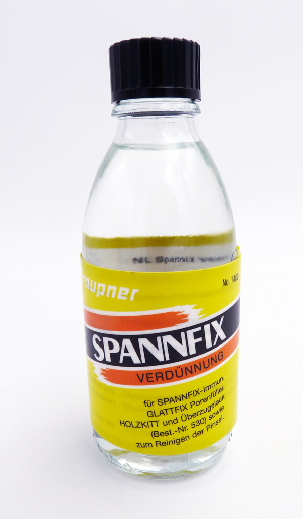 graupner-1409-Spannfix-Verdünnung-Glasflasche